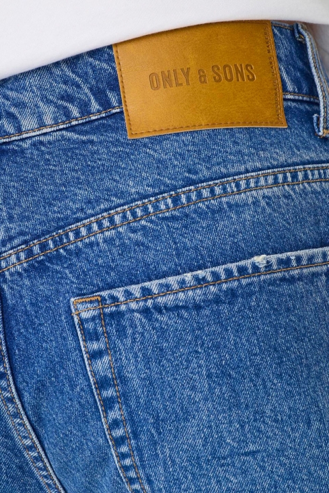 ONLY & SONS Edge Straight Bromo Jeans Special Bright Blue Denim