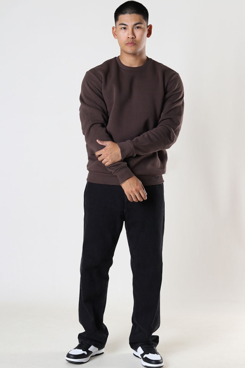 ONLY & SONS Ceres Crew Neck Hot Fudge