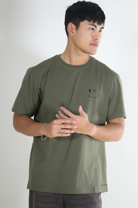 Clean Cut Copenhagen Patrick Organic Tee Army