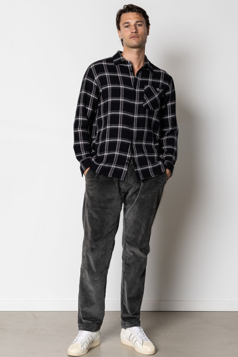 Clean Cut Copenhagen Gibson shirt Black/Grey