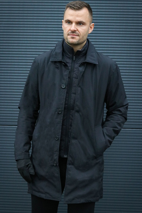 Selected Alvin Mac Coat Black