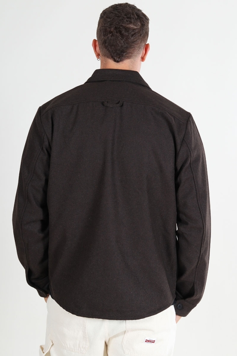 Solid Tam Overshirt Coffee Bean