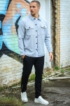 ONLY & SONS Kodyl Overshirt  Light Grey Melange