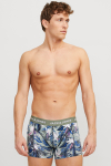 Jack & Jones Brady Flower Trunks 3-Pack Sky Captain