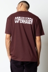 Clean Cut Copenhagen Clean organic T-shirt Dark Plum