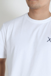 Clean Cut Copenhagen Cross Logo Organic Tee White