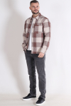 Solid Oliver Waffle Check Shirt Acorn