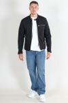 ONLY & SONS Gus Faux Suede Racer Jacket Black