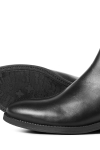 Jack & Jones Wargo Leather Chelsea Boots Anthracite