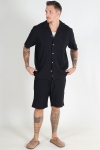 Selected Boxy Casper Shirt Black