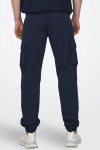 Only & Sons Cam Stage Cargo Cuff Pants dress blues