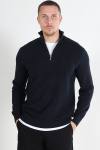 ONLY & SONS Mace Regular Half Zip Knit Navy Blazer