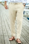 Selected Brody Linen Pants Incense