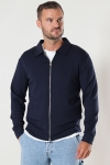 Selected Emanuel Soft Sweat Full Zip Sky Captain