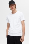 Selected ROLAND BASIC TEE 3-PACK  Bright White