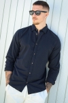 Jack & Jones Summer Linen Shirt LS Black