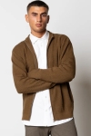 Clean Cut Copenhagen Oscar Cardigan Brown Melangè