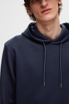 Selected Emanuel Soft Hoodie Sweat Sky Captain