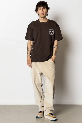 Toby T-shirt Dark Brown