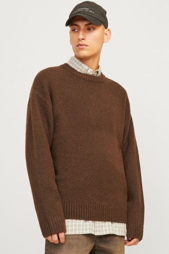 Ollie Knit Crew Neck Chocolate Lab