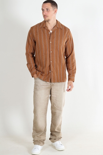 Trev Relaxed LS Shirt Bistre