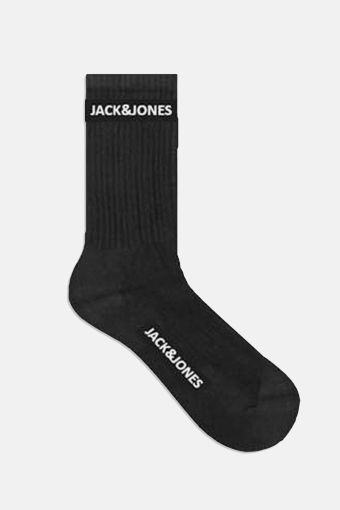 BASIC LOGO TENNIS SOCK 5 PACK Black