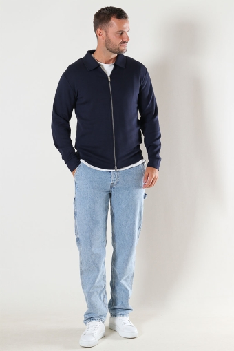 Emanuel Soft Sweat Full Zip Sky Captain