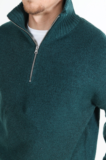 Ollie Knit Half Zip Sea Moss