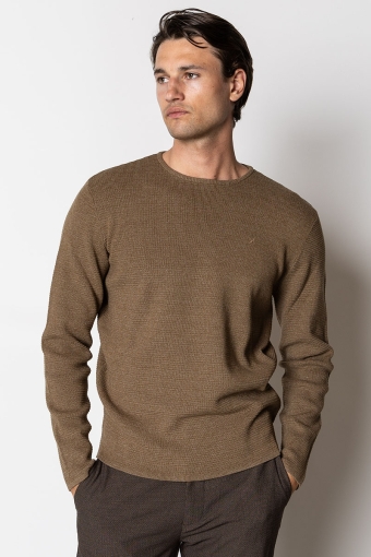 Oscar knit Brown Melangè