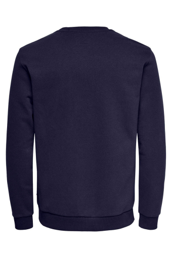 Ceres Crew Neck Evening Blue