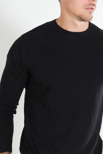 Carter Knit Crew Neck Black