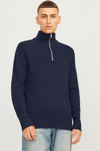 Perfect Knit Half Zip Sky Captain