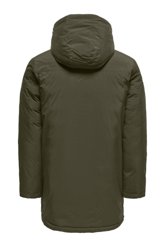 Global Parka Jacket Olive Night