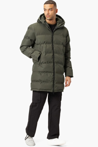 Birk Long Jacket Beetle Green