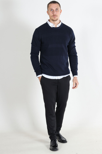 Hannes Cotton knit Sky Captain