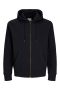 Jack & Jones Charge Zip Sweat Loose Fit Black