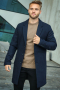 Jack & Jones Morrison Wool Coat Navy Blazer